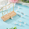 48Pcs 8 Style Acrylic Imitation Pearl Charms OACR-TA0001-09-7