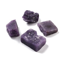 Rough Natural Lepidolite/Purple Mica Stone Beads G-D457-02