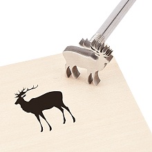 Branding Stainless Steel Stamps AJEW-WH0158-008