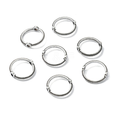 Tibetan Style Zinc Alloy Bead Frames FIND-YW0004-43C-1