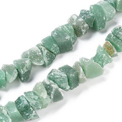 Natural Green Aventurine Beads Strands G-I283-F05-1
