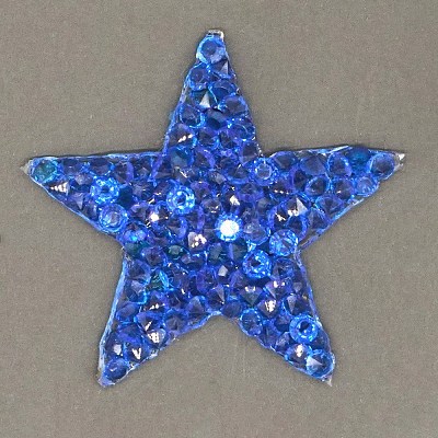 Star Hotfix Rhinestone PATC-WH0004-04A-1-1