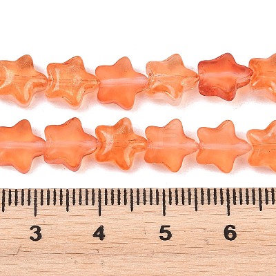 Transparent Glass Beads Strand GLAA-F112-04F-1