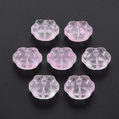 Transparent Baking Paint Glass Beads GLAA-S190-021-A03-1