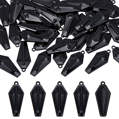 40Pcs Halloween Theme Alloy Enamel Pendants ENAM-ME0001-42-1