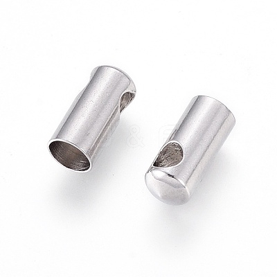 Tarnish Resistant 304 Stainless Steel Cord Ends STAS-F232-01F-P-1