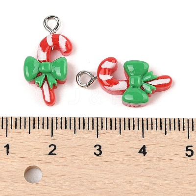 Christmas Theme Opaque Resin Pendants RESI-S08-01H-1