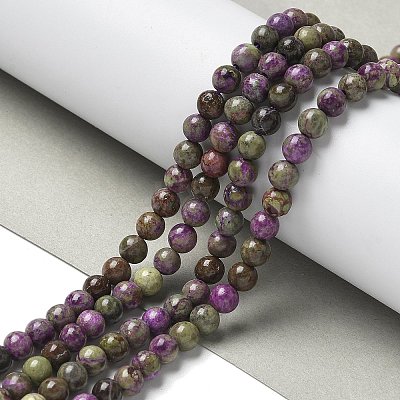 Natural Atlantisite Stichtite Beads Strands G-C168-A01-01-1