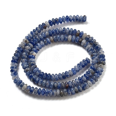 Natural Blue Spot Jasper Beads Strands G-K343-C18-01-1