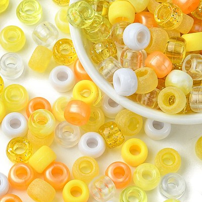 8 Styles Plastic Pearlized Beads KY-FS0001-21B-1