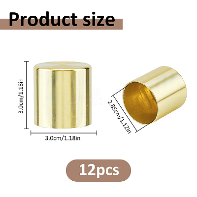 Aluminum Table Chair Leg Covers FIND-WH0366-492G-01-1