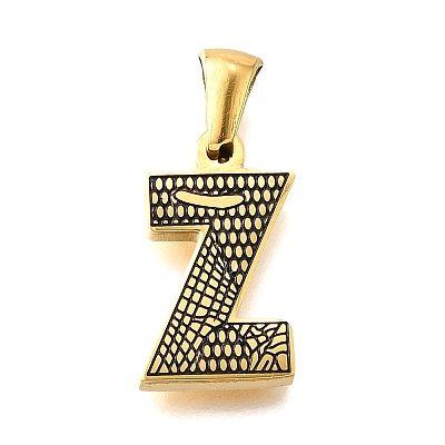 Golden 304 Stainless Steel Pendants STAS-K300-01G-Z-1