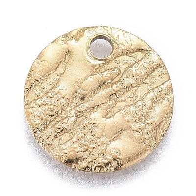 Ion Plating(IP) 304 Stainless Steel Charms X-STAS-M228-C02-G-1