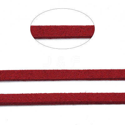 Eco-Friendly Faux Suede Cord LW-R007-3.0mm-1049-1