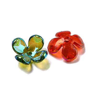 Acrylic Bead Caps OACR-C021-02-1