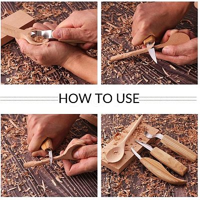Unfinished Beech Wood Blank Spoon WOOD-WH0108-72-1