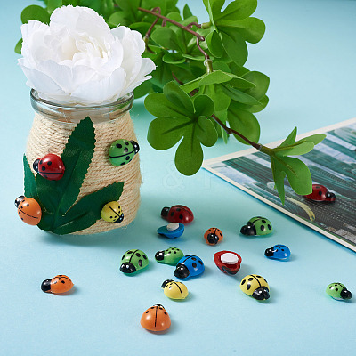 150Pcs 3 Style Plastic Cabochons KY-PJ0001-03-1