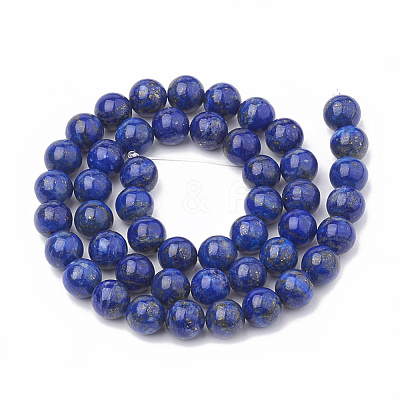Natural Lapis Lazuli Beads Strands G-S333-4mm-013-1