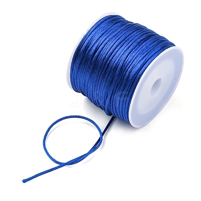 30M Nylon Satin Rattail Cords NWIR-YW0001-04-16-1