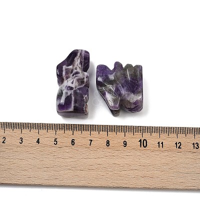 Natural Amethyst Rabbit Display Decorations G-R007-02E-1