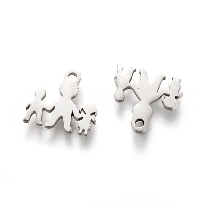 Tarnish Resistant 304 Stainless Steel Charms STAS-I151-38P-1