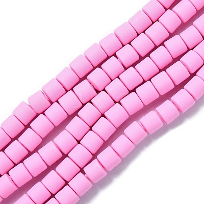 Handmade Polymer Clay Bead Strands X-CLAY-ZX006-01-25-1