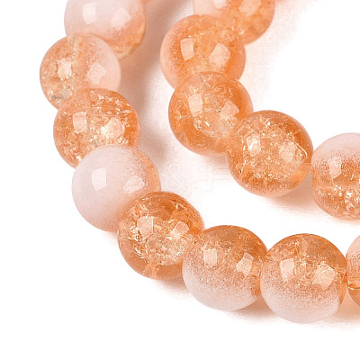 Crackle Glass Beads Strands GLAA-U001-6mm-10-1