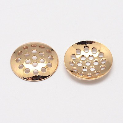 Grade AAA Brass Sieve Ring Settings X-KK-O093-33-NR-1