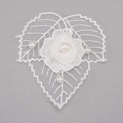 Milk Fiber Lace Embroidery Costume Accessories DIY-WH0019-53-1