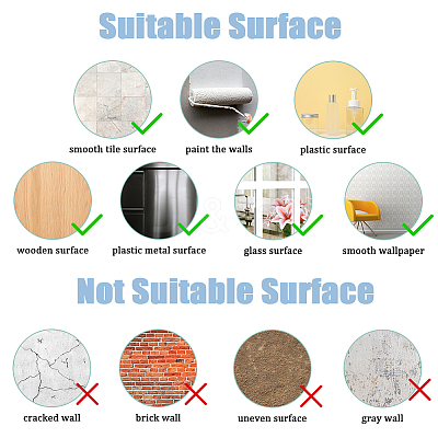 PVC Plastic Sticker for Wall Decoration Accessories AJEW-WH0007-05D-1
