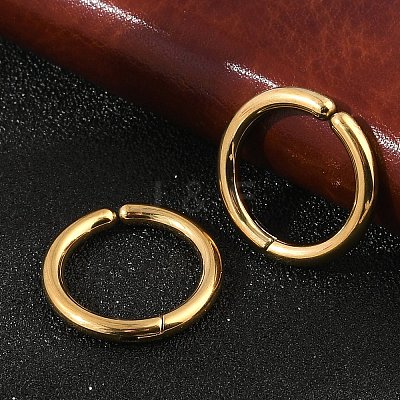 201 Stainless Steel Cuff Earring EJEW-C131-01D-G-1