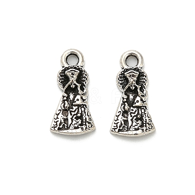 Tibetan Style Alloy Pendants FIND-H053-07AS-1