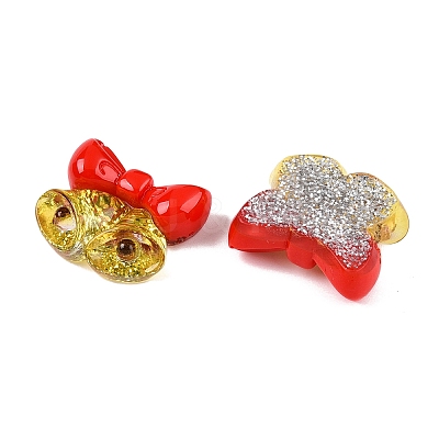 Christmas Theme Transparent Epoxy Resin Decoden Cabochons CRES-T025-01A-1