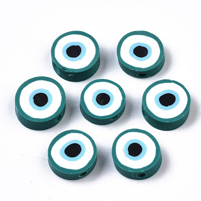 Handmade Polymer Clay Beads X-CLAY-ZX006-07-1