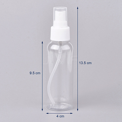 100ml Plastic Spray Bottles AJEW-G022-01-1
