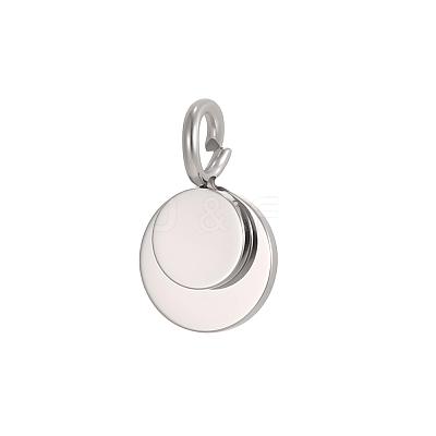 304 Stainless Steel Pendants STAS-OY016-38P-1