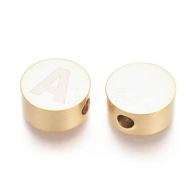 304 Stainless Steel Beads STAS-I126-02G-1