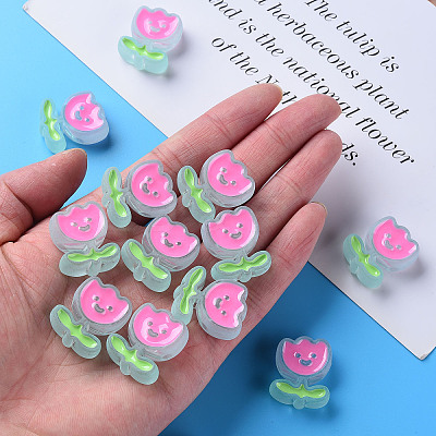 Transparent Acrylic Beads MACR-S374-03B-05-1