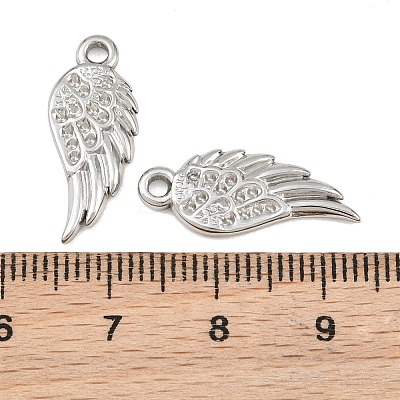 304 Stainless Steel Pendant Rhinestone Settings SA-CBA1839-07P-1