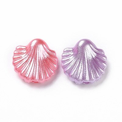 Imitation Pearl Acrylic Beads OACR-E013-14-1