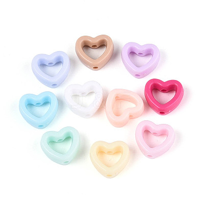 Opaque Acrylic Beads OACR-N150-02-1