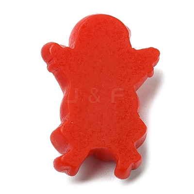Christmas Theme Opaque Resin Cabochons CRES-M022-02F-1