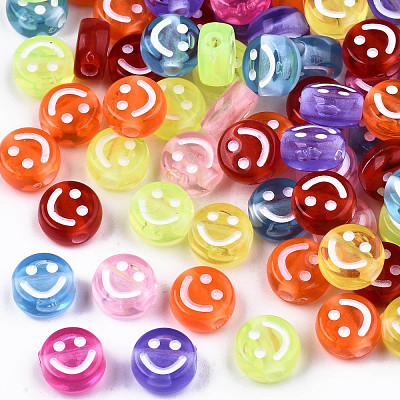 Transparent Acrylic Beads MACR-S369-004-1