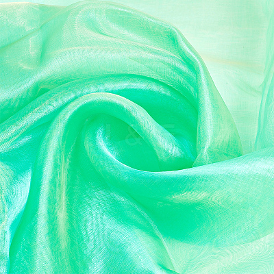 Two Tone Polyester Organza Fabric AJEW-WH0314-302A-1