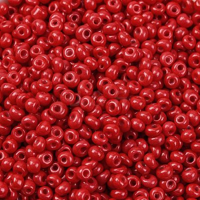 8/0 Baking Paint Glass Seed Beads X1-SEED-M012-02A-42-1