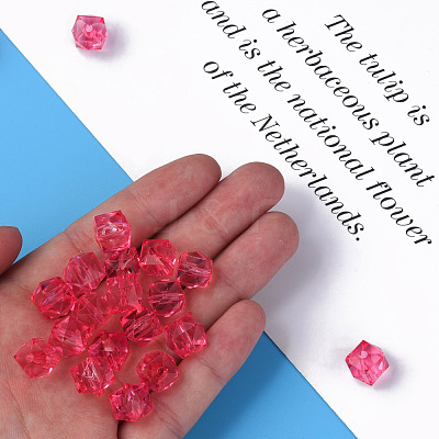 Transparent Acrylic Beads MACR-S373-132-B04-1