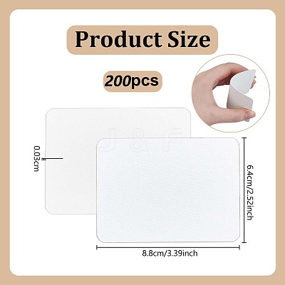 50Pcs Blank Paper AJEW-WH0709-240A-1