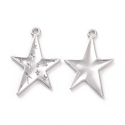 Rack Plating Alloy Pendants FIND-I037-30S-1