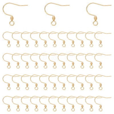 100Pcs 304 Stainless Steel Earring Wire STAS-UN0058-43-1