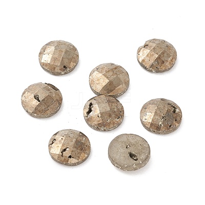 Natural Pyrite Cabochons G-A205-03B-1